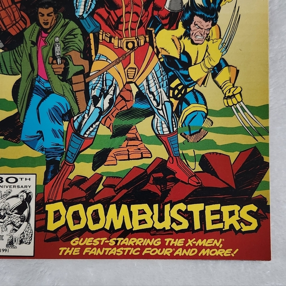 Vintage Marvel Comics DEATHLOK #5 | Nov 1991 | Guest X-Men & Fantastic Four - Picture 6 of 11